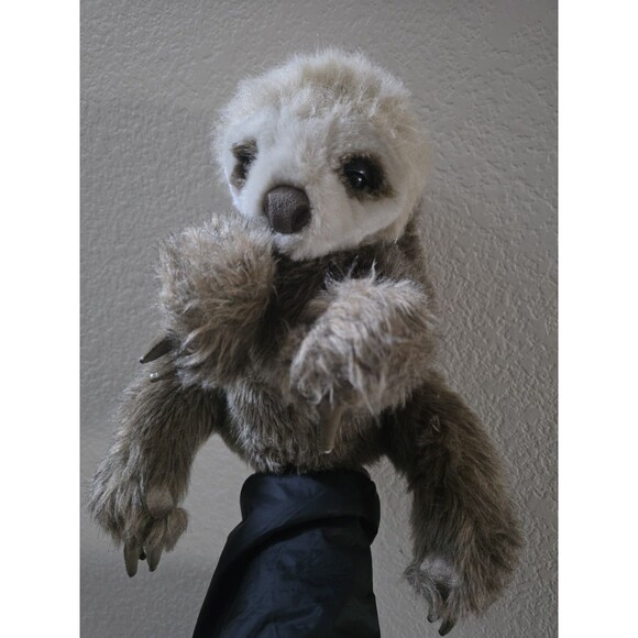 Toys | Furry Folkmanis Baby Sloth Hand Puppet Stuffed Animal Realistic ...